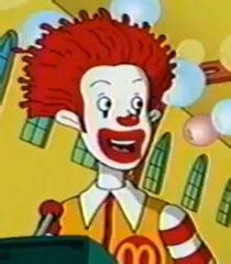 ronald mcdonald penis|Characters / The Wacky Adventures of Ronald McDonald.